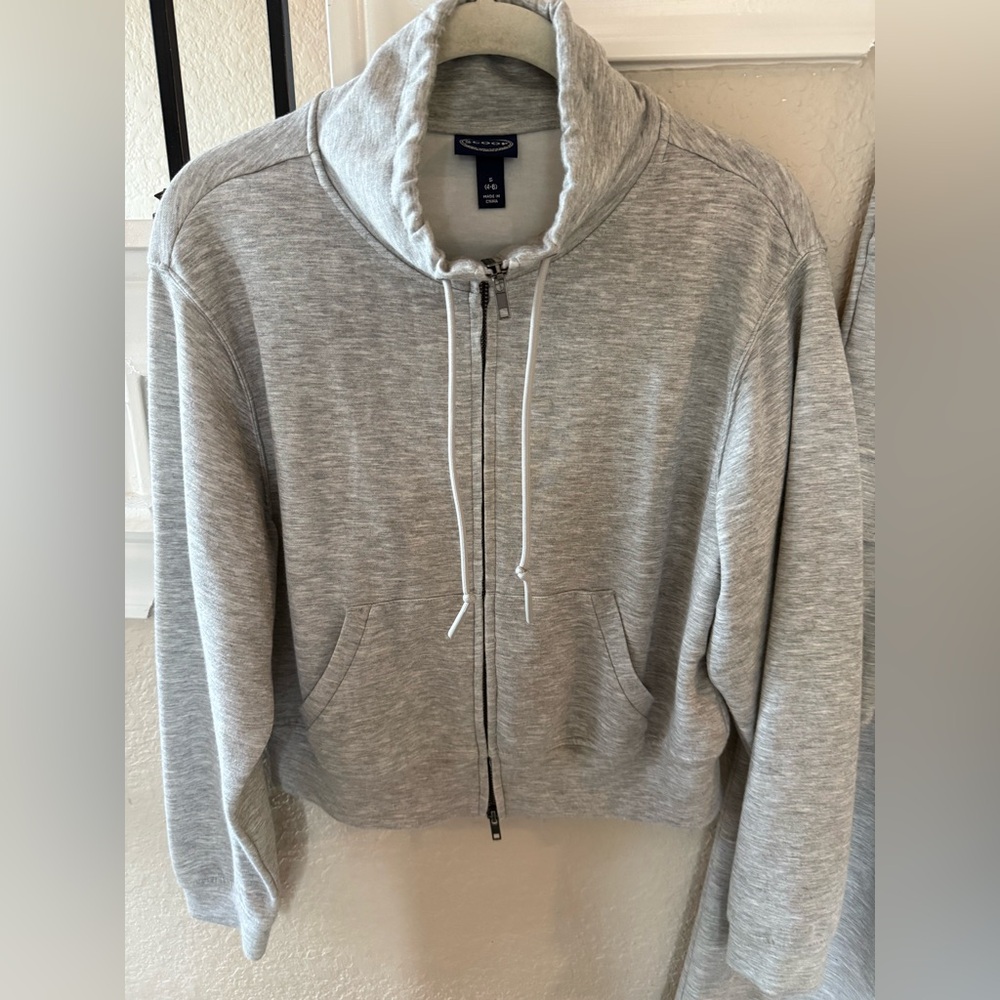 NWOT Scuba knit full zip sweatshirt - Picture 2 of 6
